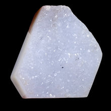 Load image into Gallery viewer, Chalcedony Druzy 68ct Designer Cut Pendant Bead| 32x24x11mm|Blue |1 Pendant Bead