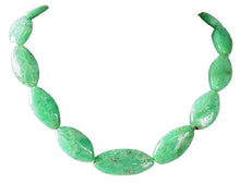 Load image into Gallery viewer, 384.5cts Minty Green Chrysoprase Bead Strand 102230