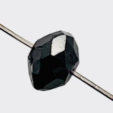 Load image into Gallery viewer, 1 Natural Black 0.51cts Diamond Roundel Bead 9892F