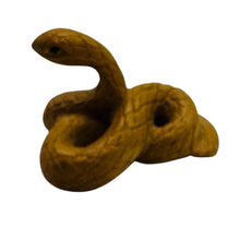Load image into Gallery viewer, Year of the Snake 2025 Striking Netsuke Pendant Bead