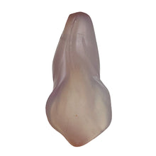 Load image into Gallery viewer, Chalcedony Carved Lily Flower Beads | 33x15x10 to 27x13x8mm| Light Lavender | 4|
