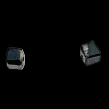 Load image into Gallery viewer, Natural Black Diamond Cube Tube 2.9cts Beads | 1x1mm to 2x1mm | 67 Beads |