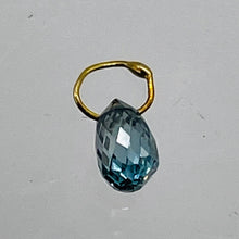 Load image into Gallery viewer, 0.25cts Blue Diamond Brio 18K Gold Pendant Bead 5868AB