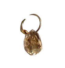 Load image into Gallery viewer, 0.34cts Champagne Diamond Brio & 18K White Gold Pendant 6569AEX