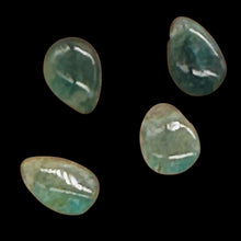 Load image into Gallery viewer, Grandidierite AAA Briolette Beads | 9x6x4 to 7x6x3mm | Aqua, Blue | 4 Beads |