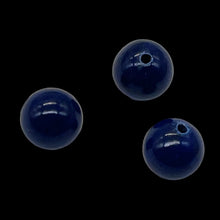 Load image into Gallery viewer, Rare Three Natural Lapis 8mm Round Beads 10265A
