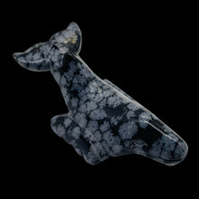 Load image into Gallery viewer, Hand-Carved Posed Seal | 55x25x15mm | Black White | 1 Figurine |