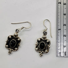 Load image into Gallery viewer, Stellar! Black Onyx Sterling Silver Drop/Dangle Earrings | 1 1/2" Long |