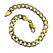 Load image into Gallery viewer, Italian! 10K Gold Figaro Link Chain Bracelet |7" Long |
