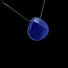 Load image into Gallery viewer, 1 Natural, Untreated Lapis Lazuli Flat Faceted Briolette 6856
