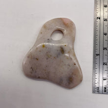 Load image into Gallery viewer, Designer Pink Peruvian Opal Pendant Bead | 55cta | 43x40x6mm |