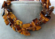 Load image into Gallery viewer, Flutter Hand Carved Tigereye Butterfly Animal Beads | 21x18x5mm | Golden Brown