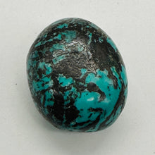 Load image into Gallery viewer, Turquoise 17g Natural Focal Nugget Pendant Bead| 28x24x16mm| Blue, Black| 1 Bead