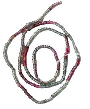Load image into Gallery viewer, Natural Sapphire 2x1mm Roundel Bead Strand 105252