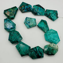 Load image into Gallery viewer, Designer Natural Chrysocolla Pendant Bead Strand 110136D
