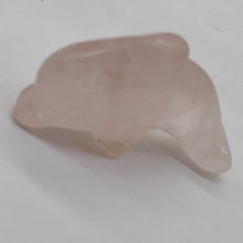 Load image into Gallery viewer, Pink Rose Quartz Dolphin Figurine Worry Stone | 22x12x7.5mm | Pink