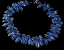 Load image into Gallery viewer, 92cts AAA Kyanite Faceted Briolette Bead Strand 109918A