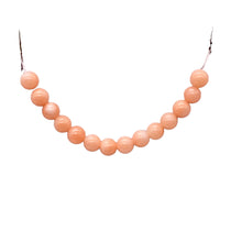 Load image into Gallery viewer, 14 AAA+ Natural Salmon/Pink Coral Beads 2600