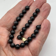 Load image into Gallery viewer, Sexy Shimmer Hypersthene 8mm Round Bead 7.5 inch Strand 9344HS