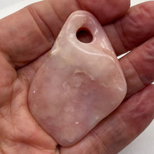 Load image into Gallery viewer, 100 Carats Perfect Shape Designer Pink Peruvian Opal Pendant Bead 9867ZD