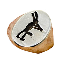 Load image into Gallery viewer, Sterling Silver Kokopelli Medicine Man Ring | Size 10 3/4 | Silver | 1 Ring |