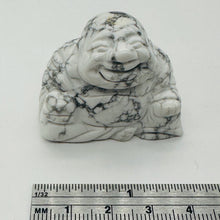 Load image into Gallery viewer, Buddha Carved Statue | 1 Figurine | | 1 1/4 x 1 1/2" | White, Gray