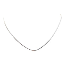 Load image into Gallery viewer, Italian Sterling Silver 1mm Snake Chain 18" Necklace | 4 grams |