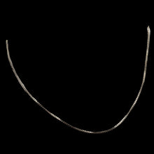 Load image into Gallery viewer, 20" Sterling Silver Fine Box Chain 1mm
