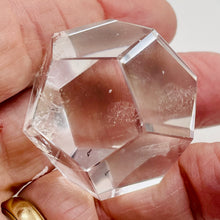 Load image into Gallery viewer, Rock Crystal 61g Dodecahedron Specimen | 32mm | Clear | 1 Figurine |