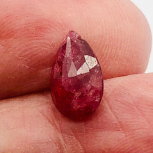 Load image into Gallery viewer, Natural Unheated Faceted 3.72 Carats Red Ruby Bead | 12x8x4mm | 1 Bead |