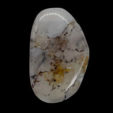 Load image into Gallery viewer, Chyrsoprase 43cts Art Cut Pendant Bead | 35x21x7mm | Clear with Inclusions | 1 |