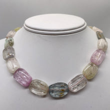 Load image into Gallery viewer, Kunzite Flat Nugget Bead Strand | 22x13x6 to 17x12x5mm | Pink, Green, Clear |