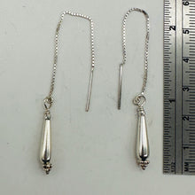 Load image into Gallery viewer, Sparkling Sterling Silver Earrings Ear Threaders 310560