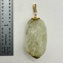 Load image into Gallery viewer, Kunzite14K Gold Filled 30x18x9mm Pendant | 1 3/4" Long | Green | 1 Pendant |