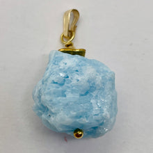 Load image into Gallery viewer, Hemimorphite 14K Gold Filled Natural Pendant | 1" Long | Blue | 1 Pendant |