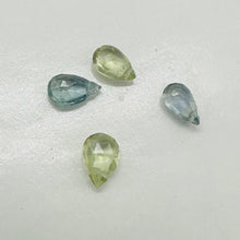 Load image into Gallery viewer, Sapphire AAA Faceted 1.69cts Parcel Briolette Beads | 6x4 to 5x4mm | White | 4 |