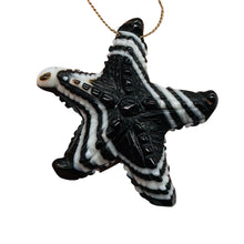 Load image into Gallery viewer, Stunning! Carved Sardonyx Starfish Large Pendant Bead | 58x55x10mm |