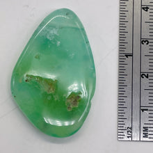 Load image into Gallery viewer, Chyrsoprase 38cts Art Cut Pendant Bead | 37x24x6mm | Green | 1 Pendant Bead |