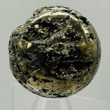 Load image into Gallery viewer, Pyrite Scrying 370 Gram Sphere | 2.3" | Silver, Gold | 1 Display Specimen |
