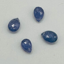 Load image into Gallery viewer, Tanzanite AAA Graduated Briolette Bead Strand | 8" Long | Lavender | 75 Strand |