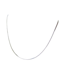 Load image into Gallery viewer, Italian 7 Gr. Solid Sterling Silver 1.5mm Snake Chain 16" Necklace 9750(16)
