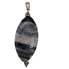 Load image into Gallery viewer, Mookaite Stormy Weather Sterling Silver Marquise | 2 1/4" Long | Gray Black |