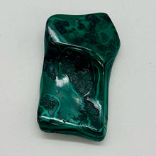 Load image into Gallery viewer, Malachite 78g Polished Gemstone FreeForm Worry Stone | 40x42x12mm | Green |