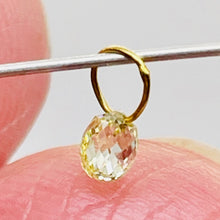 Load image into Gallery viewer, 0.25cts Natural Canary Diamond & 18K Gold Pendant 8798K