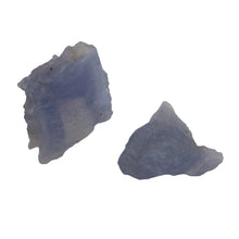 Load image into Gallery viewer, Blue Chalcedony 16g Druzy Nugget Beads| 27x25x13 to 27x25x13mm | Blue | 2 Beads|