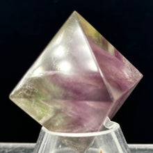 Load image into Gallery viewer, Fluorite Double Pyramid Figurine | 36x36x36mm | Purple | 1 Display Figurine |