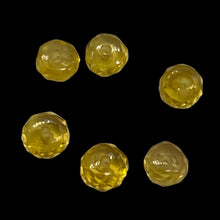 Load image into Gallery viewer, 2 Genuine Unheated Canary Yellow Sapphire 3x2mm Faceted Beads 005734