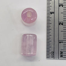 Load image into Gallery viewer, Premium Pink Kunzite 8x12mm Hexagon Tube | 2 Beads |