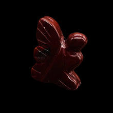 Load image into Gallery viewer, 2 Brecciated Jasper Pixie Fairy Figurine Bead | 21x16x7mm | Red