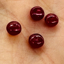 Load image into Gallery viewer, Ruby AAA Rondelle Beads | 4.5x3.5mm | Red | 4 Beads
